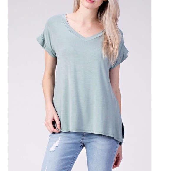 Bamboo short sleeve T-shirt  Off White - Picture 4 of 8